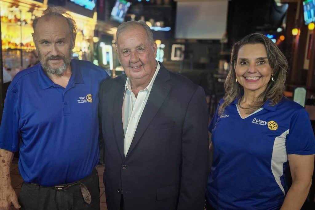 "Hidalgo County Judge Richard Cortez shared his vision for community development during a speech at the McAllen Rotary Club, emphasizing the importance of reducing poverty, improving transportation, and regional cooperation to attract investment and create jobs."
